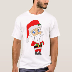 Camiseta chibi santa claus