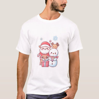 Camiseta Chibi Santa & Pals