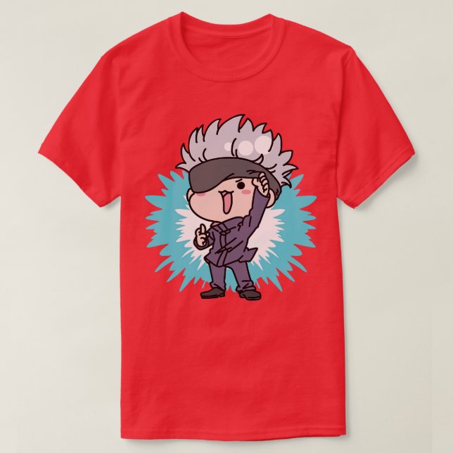 Camiseta Chibi Satoru (Frente do Design)