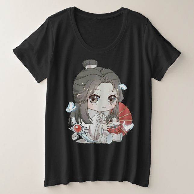 Camiseta Chibi Xie Lian Tgcf (Frente do Design)