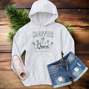 Camiseta Chic de Festa de solteira do Camp Queen de Campfir