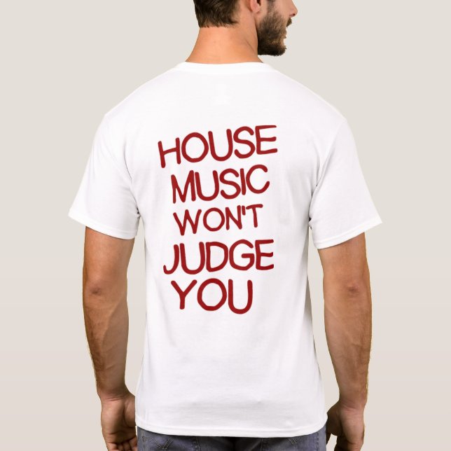 Camiseta Chic de house music (Verso)