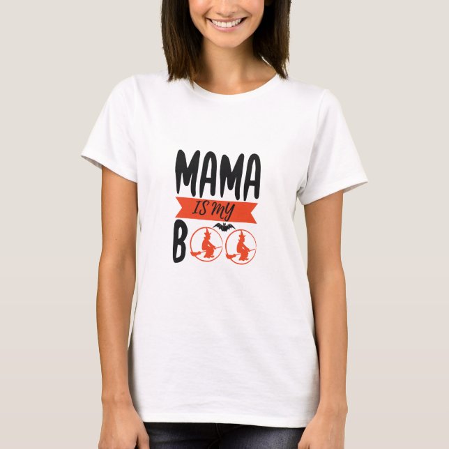 Camiseta Chic "Mama Boo Tee" (Frente)