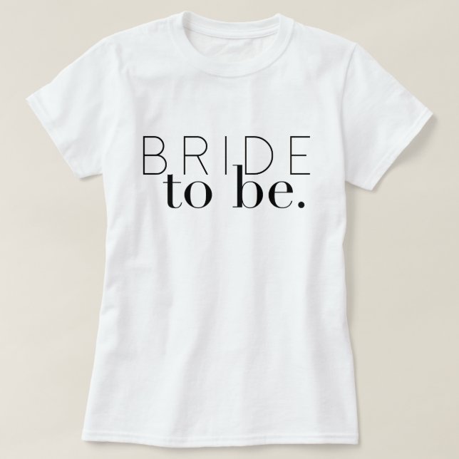 Camiseta Chic Node To Be | FESTA DE CASAMENTO | Noiva (Frente do Design)