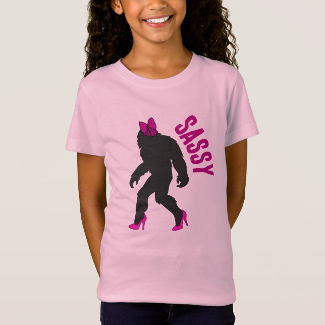 Camiseta Chic Sasquatch (Pé Grande) (Frente)