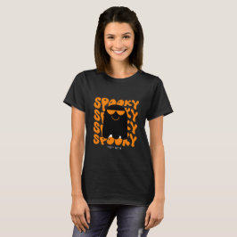 Camiseta Chic & Spooky: Camisa-T feminina do Halloween