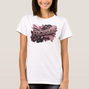 Camiseta Chic Vermelha FOCADA Statement