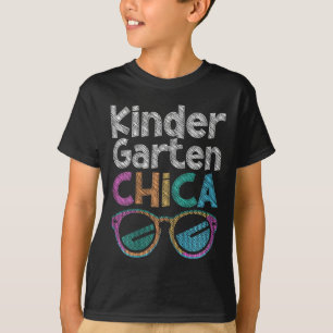Camiseta Chica de Jardim de Infância de Volta à Escola Alun