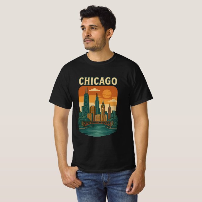 Camiseta Chicago   (Frente Completa)