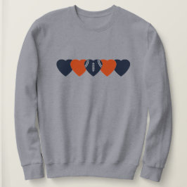 Camiseta Chicago Bears Heart Dark