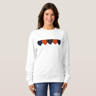 Camiseta Chicago Bears Heart Football