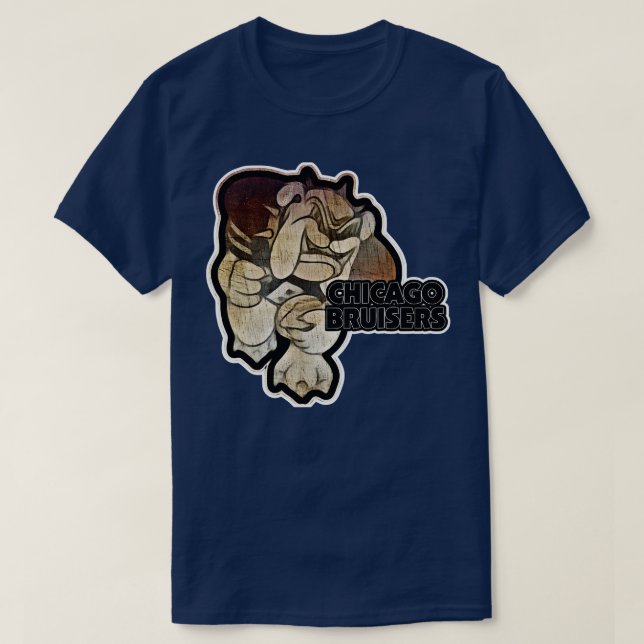 Camiseta Chicago Bruisers (Frente do Design)
