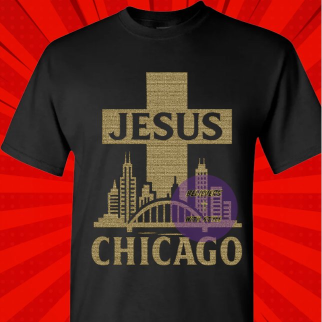 Camiseta Chicago - Cristão (Criador carregado)