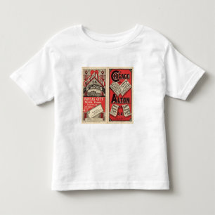 Camiseta Chicago e estrada de ferro de Alton