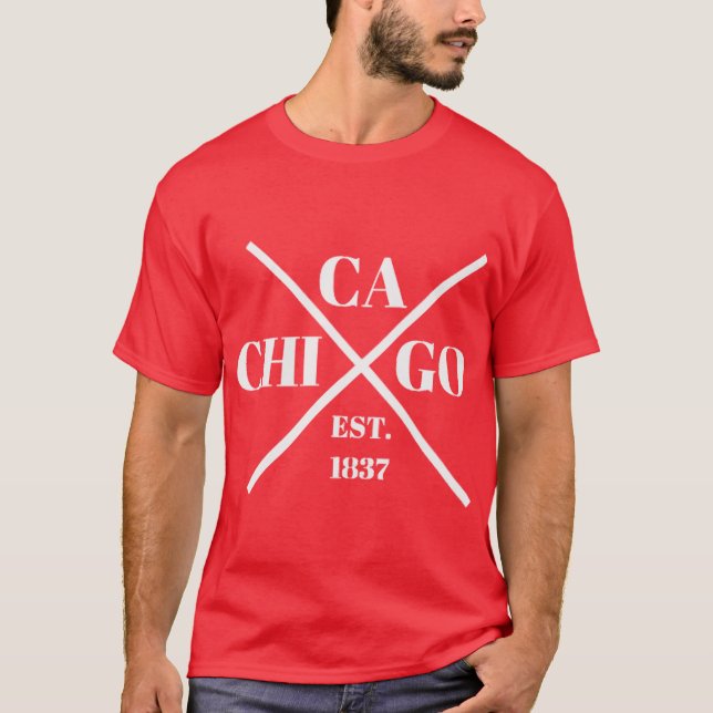 Camiseta Chicago Est. 1837 (Frente)