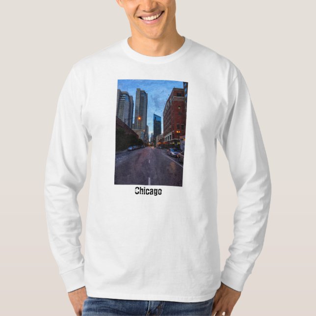 Camiseta Chicago Evening Drive (Frente)