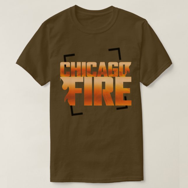 Camiseta chicago fogo real (Frente do Design)