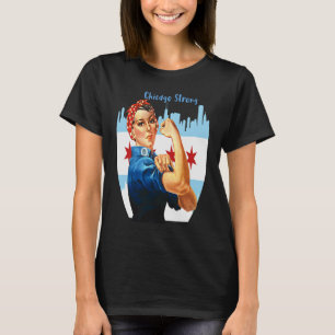 Camiseta Chicago Forte Com Rosie O Riviter