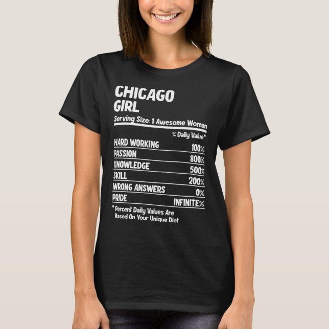 Camiseta Chicago Girl (Frente)