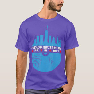Camiseta Chicago House Music EDM DJ Disco