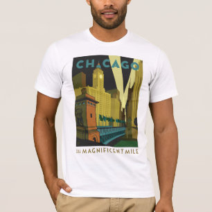 Camiseta Chicago, IL - a milha magnífica
