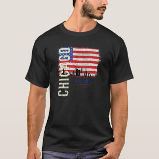Camiseta Chicago Illinois Amerika Usa