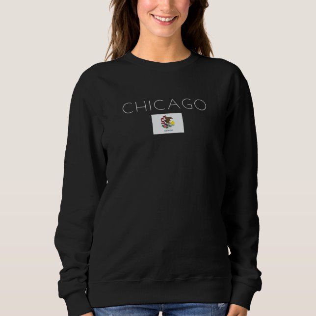 Camiseta Chicago Illinois EUA (Frente)
