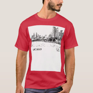 Camiseta Chicago Illinois TShirt 9