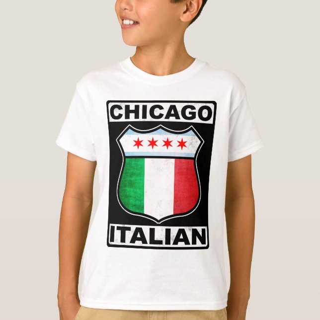 Camiseta Chicago Italiano Americano (Frente)