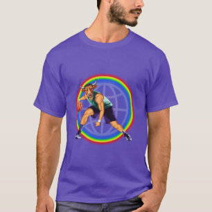 Camiseta Chicago jogador de basquetebol na ação 2 T-Shir