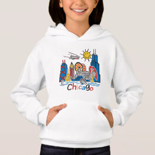 Camiseta Chicago Kids Skyline