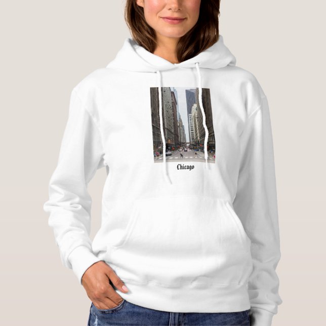 Camiseta Chicago Madison Street Hoodie (Frente)