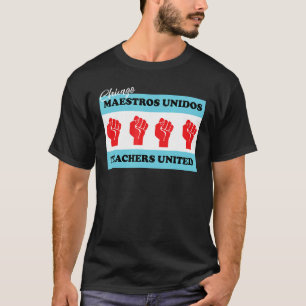 Camiseta Chicago Maestros Unidos Bandera de bandeira da Uni