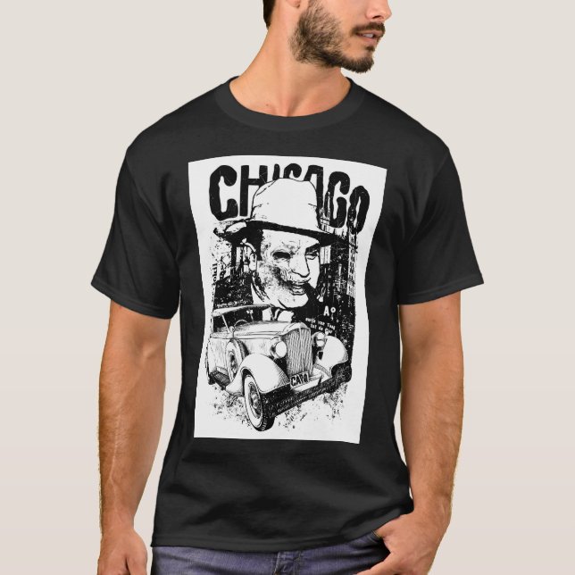 Camiseta Chicago Mafia Vintage (Frente)