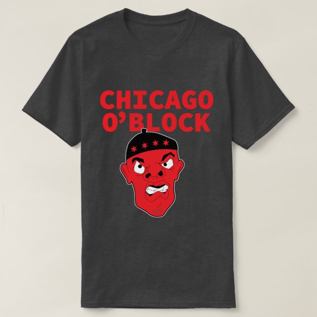 Camiseta Chicago O'Block Hiphop (Frente do Design)