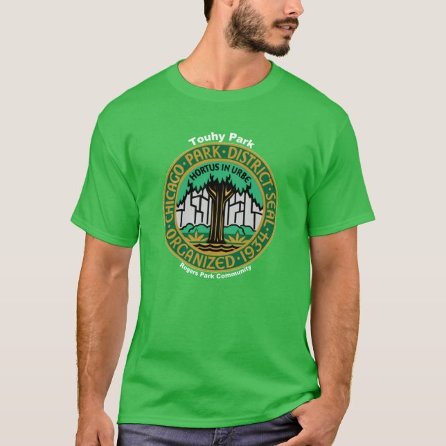 Camiseta Chicago Park District, Touhy Park (Frente)