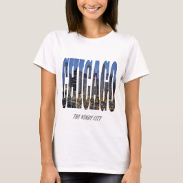 Camiseta Chicago Skyline