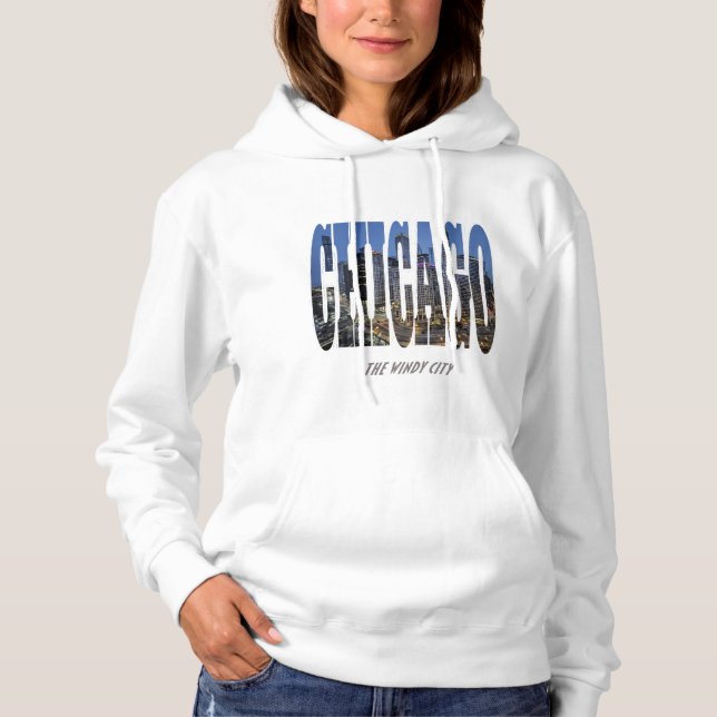 Camiseta Chicago Skyline (Frente)