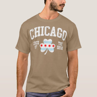 Camiseta Chicago Sorte Do Dia de São Patrício Irlandês