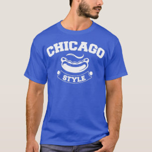 Camiseta Chicago Style Adorável Engraçado Hotdog