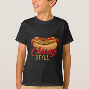 Camiseta Chicago Style Best Hot Dog Gift Hotdog