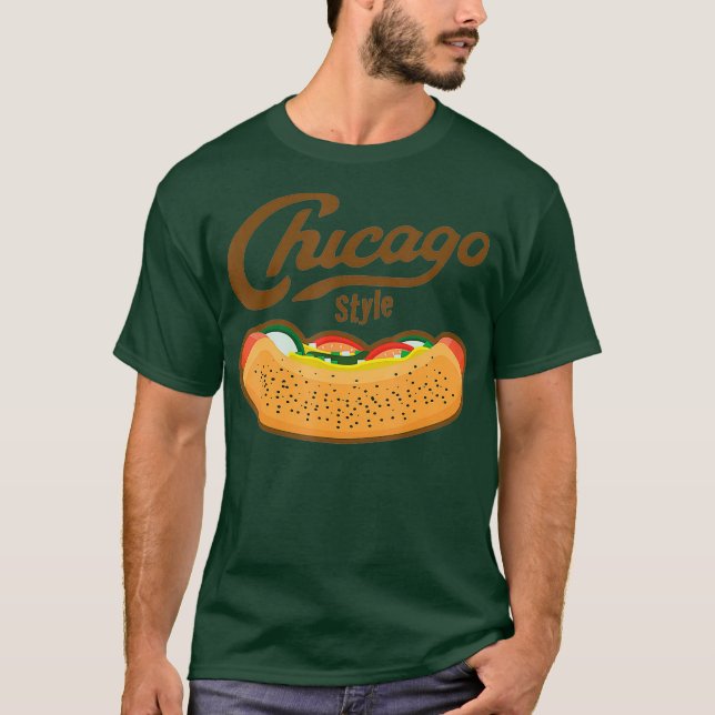 Camiseta Chicago Style Hot Dog Summer (Frente)