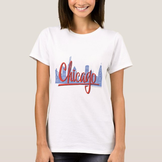 CAMISETA CHICAGO VERMELHO (Frente)