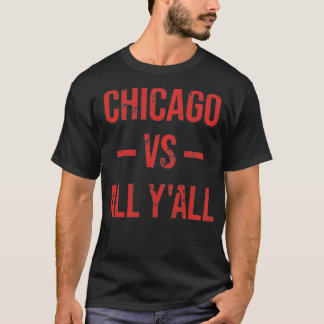 Camiseta Chicago Vs All Y'All Vintage Weathered Southern Sl