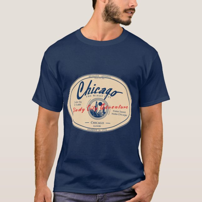 Camiseta Chicago Windy City Adventure (Frente)