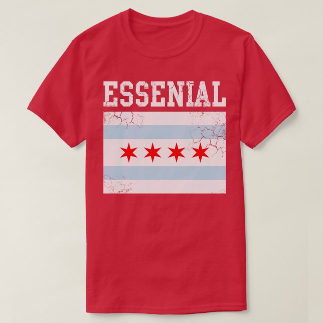 Camiseta Chicago Worker (Frente do Design)