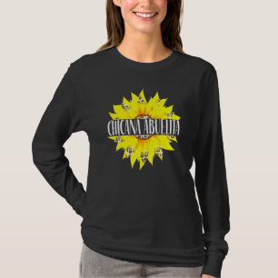 Camiseta Chicana Abuelita Vovó Americana Mexicana S