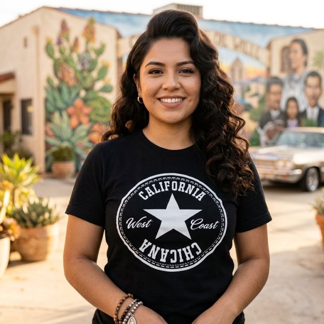 Camiseta Chicana da Califórnia (California Chicana T-Shirt)