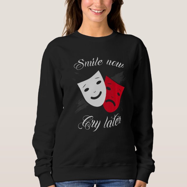 Camiseta Chicano and chicana for Smile Now Cry Later Premiu (Frente)
