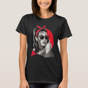 Camiseta Chicano Chicana La Raza Barrio Tatto Art Death _4